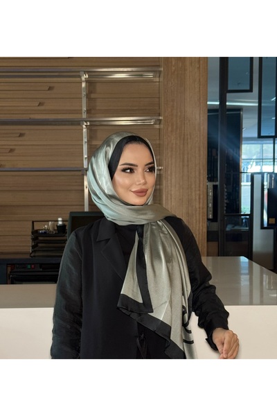 tomrisboutique Luxury Voile Silk Shawl Hijab Foulard Scarf Shawl 70 X 180 cm
