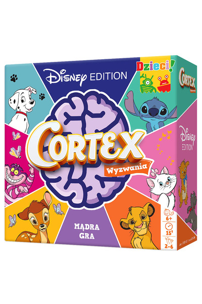 Rebel Joc de cărți pentru petreceri Cortex Disney Challenges - 8 Provocări Di...
