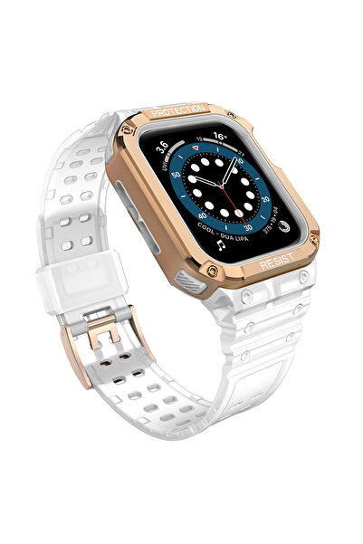 Hurtel Curea de protecție cu carcasă pentru Apple Watch 7 / SE (45/44 / 42mm)...
