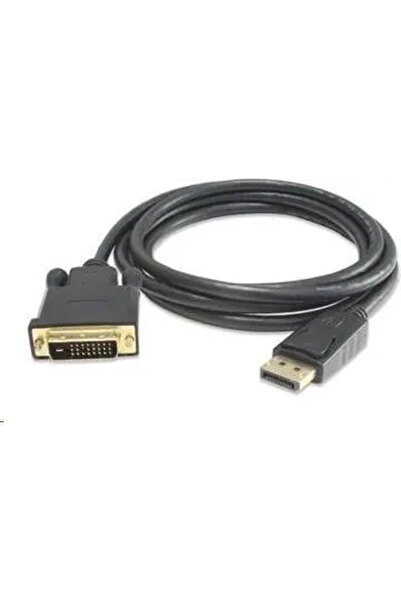 PremiumCord Cablu DisplayPort - DVI-D 2m negru (kportadk02-02)