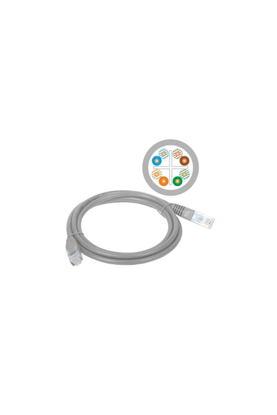 Alantec Cablu patch A-LANTEC pentru cablare structurată, UTP cat.6, 7.0m, gri