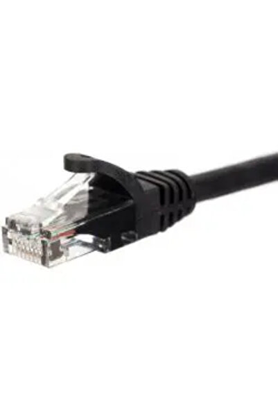Netrack Cablu patch RJ45, înveliș turnat, Cat. 6 UTP, 1m negru (BZPAT16K)