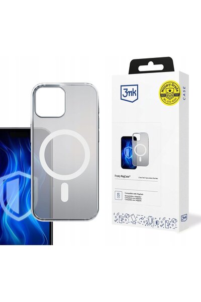 3MK Frosty MagCase iPhone 15 alb/alb