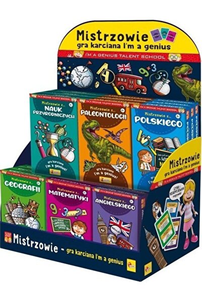 Lisciani Maly Genius - Masters Set (18pcs)
