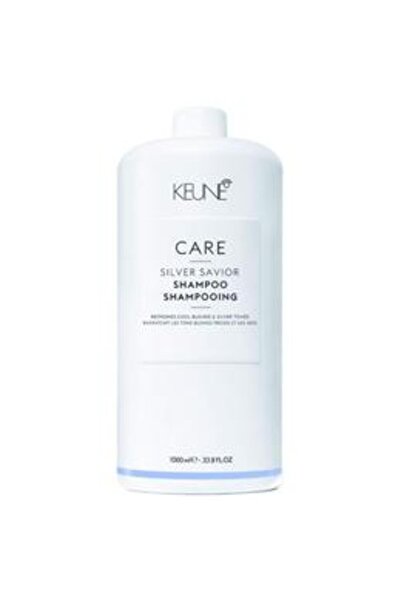 Keune Sampon pentru Par Blond - Care Silver Savior Shampoo, 1000ml