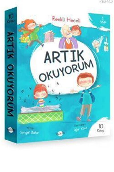 Kukla Yayınları Artık Okuyorum (Renkli Heceli ) 1.Sınıf 10 Kitap