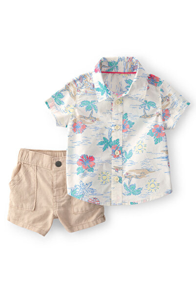 Carter's Baby Boy Shirt Shorts Set 3 Months-24 Months Multi-Colored