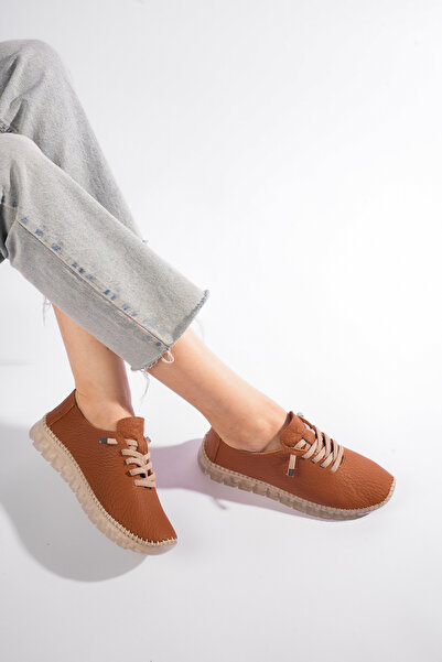 MOKKASHOES أحذية نسائية يومية من الجلد الطبيعي، نعل مرن، أحذية للحوامل، نعل م...