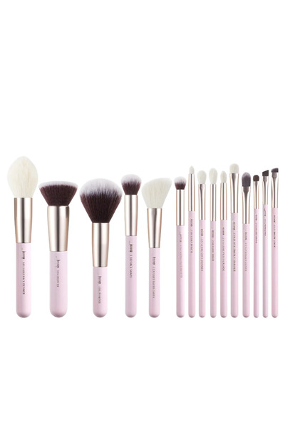 Jessup 15pcs Blushing Bride Mix Hair Brush Set