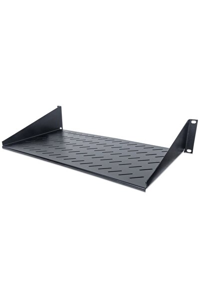 Intellinet Rack 2U 250mm 19 inch, 2 puncte de atașare, perforat, negru