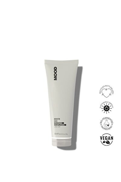 mood Masca de păr cu cheratină 300ml, complex multi-mineral, vegan, pentru pă...