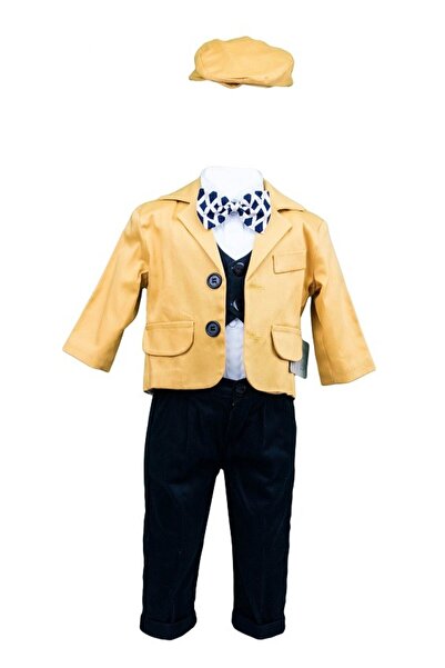 fantasialand Costum botez Player culoare galben mustar