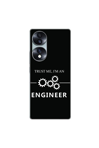 OEM Husa compatibila cu Honor 70 Silicon Gel Tpu Model Engineer
