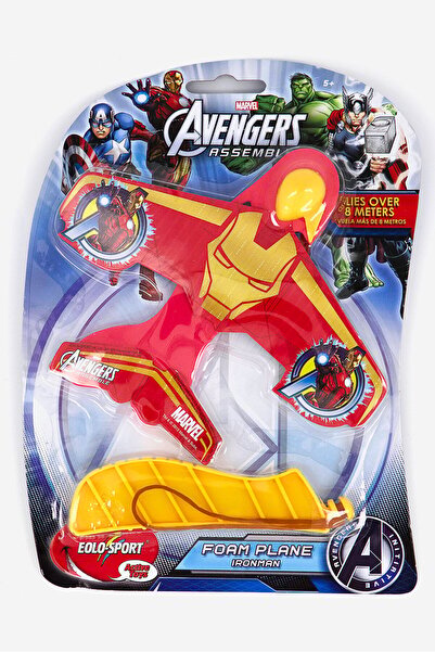 Marvel Avengers Foam Plane Iron Man, Red