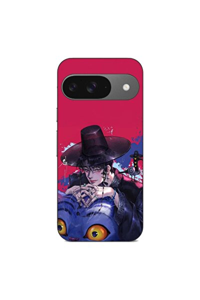 OEM Husa compatibila cu Google Pixel 9 Silicon Gel Tpu Model KPop Demon Hunte...