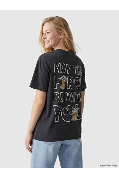 LC Waikiki Esvab • Modern & Distinctive the Mandalorian Printed Women's T-Shirt