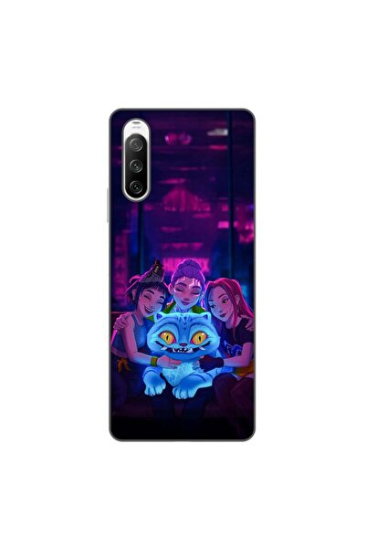 OEM Husa compatibila cu Sony Xperia 10 III Silicon Gel Tpu Model KPop Demon H...