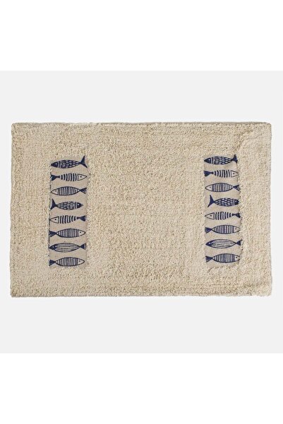 Zumzeria BLUE FISH SUMMER RUG 40X60