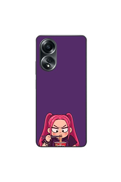 OEM Husa compatibila cu Oppo A58 4G Silicon Gel Tpu Model KPop Demon Hunters ...
