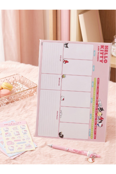 GiFi Kuromi & Hello Kitty Licensed A4 Planner 29.5X21 cm