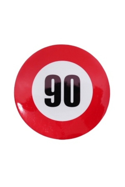 MTR Autocolant Reflectorizant Limita Viteza 90 km/h – O12 cm