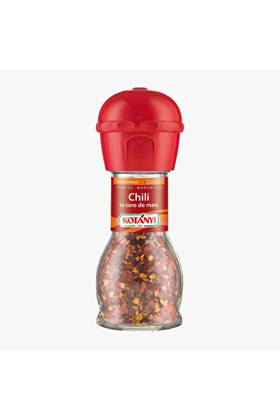 Kotanyi Chili grinder with sea salt, 35 g