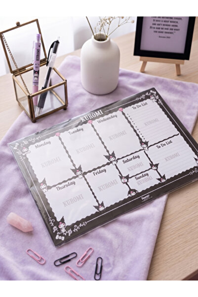 GiFi Kuromi & Hello Kitty Licensed A4 Planner 29.5X21 cm