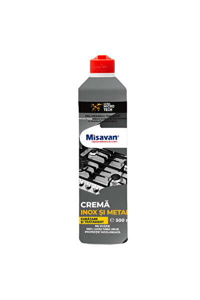 Misavan Crema tratament inox si metale Misavan, 500 ml