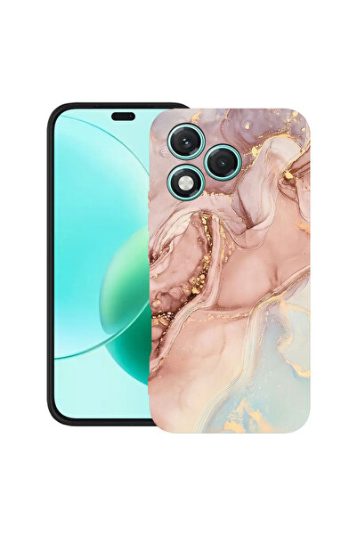 bestcase Husă TPU Ultra Subțire pentru Honor 600 Lite, Marmură Roz, 3143710 B...