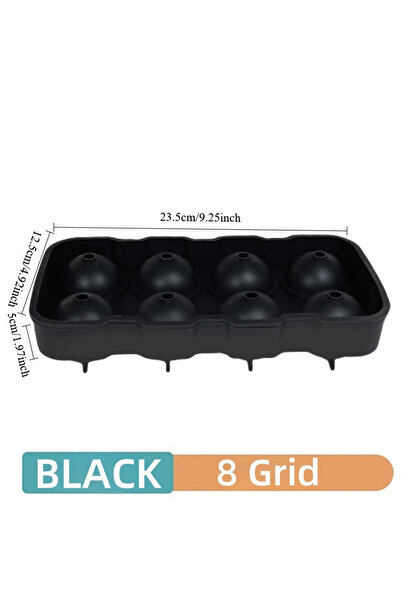 choice2 8 Grid Round 4/6/8 Grid Food Grade Reusable Ice Maker Ice Ball Maker ...