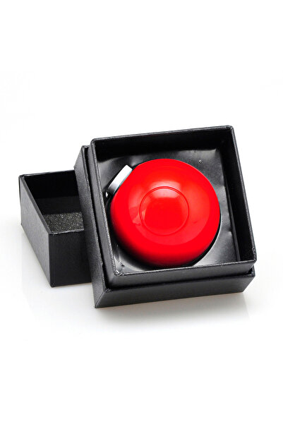 Choice Red 50MM Ball Shaped Herb Grinder Miller 3 layers Red Orange Gift Box ...