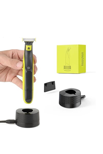 Choice حامل شاحن ماكينة حلاقة أسود لـ One Blade QP2520 QP2530 QP2620 QP2630، ...