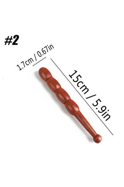 Choice4 2 1PCS Wooden Reflexology Sticks Foot Hand Massage Wooden Stick Tools...