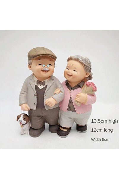 Choice11 HaveYouAllTheWay Creative Old Man Old Lady Decorations Cakes Home De...