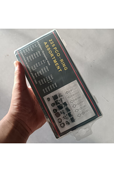 Choice1 225PCS O Ring Set Gaskets Seal Nitrile Bands High Pressure O-Rings Re...