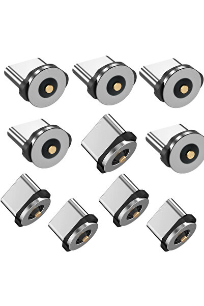 Choice 10PCS Type-c plug 10PCS Type-C Magnetic Charging Head 2.4A Fast Chargi...