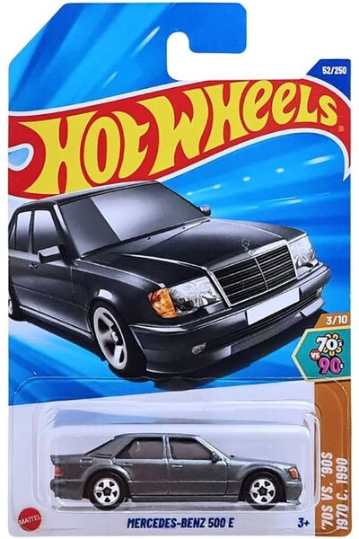 HOT WHEELS مرسيدس-بنز 500 إي - موديلات السبعينيات مقابل التسعينيات 3/10 طرازا...