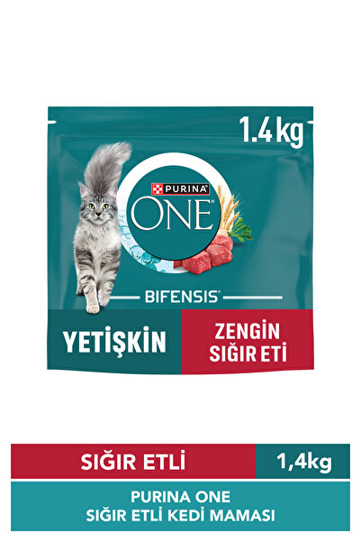 Purina One Sığır Etli Yetişkin Kedi Maması 1,4 Kg
