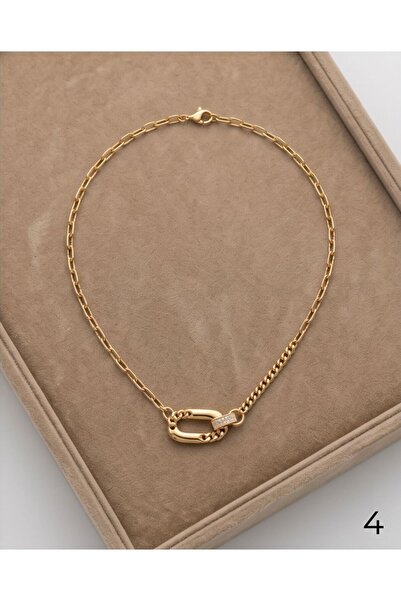 SE Jewellery Collection Selin Ersoy Xuping Rose Çift Zincir Tasarım Kadın Kolye