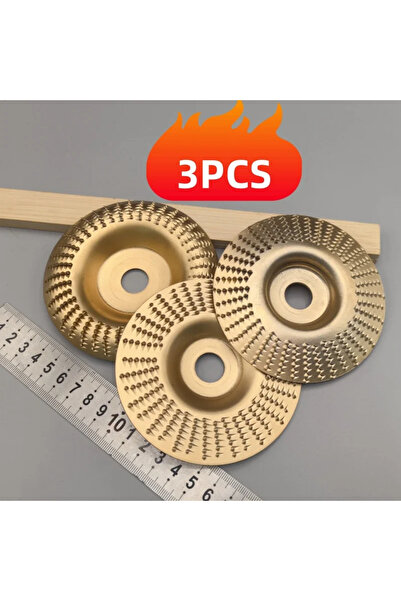 Choice 3Pcs 3PCs Woodworking Grinding Disc Set for Electric Grinder Wood Cutt...