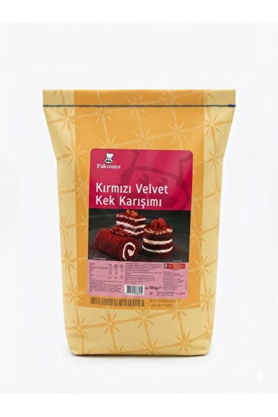 Pakmaya Kırmızı Velvet (Red Velvet) Kek Karışımı 10 kg