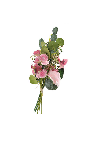 meli melo Buchet artificial cu orhidee mov 46 cm