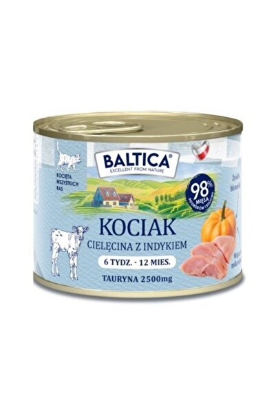Baltica Gusturi Regionale Kociak Vită cu Curcan 185g 185g