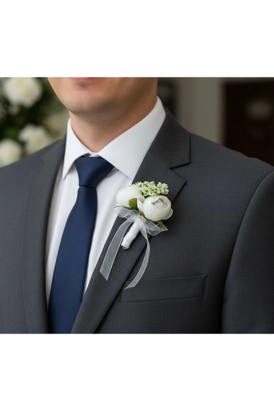 BTRENDY Damat Yaka Çiçeği,Yaka İğnesi Şık Aksesuar