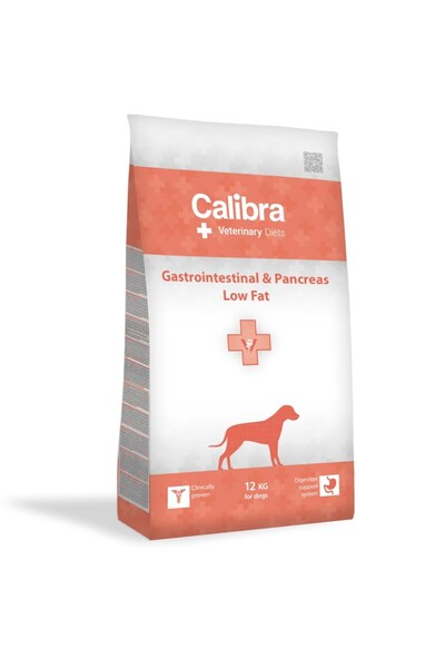 CALİBRA VD Dog Gastrointestinal & Pancreas Low Fat - hrană uscată pentru câin...