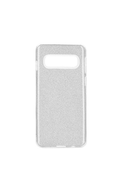 OEM Θήκη Shining TPU Samsung Galaxy S10 Plus Ασημί