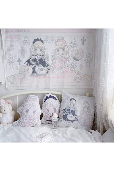 Choice9 60x90 سم 24x36 بوصة Bu-4 VIKAMA Chobits Kawai نسيج جداري للديكور المن...