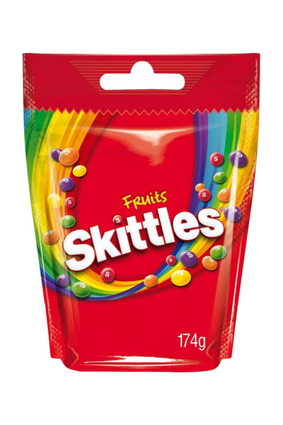 Skittles سكيتلز فروت أوريجينال 174 جرام، عبوة تحتوي على 56 قطعة