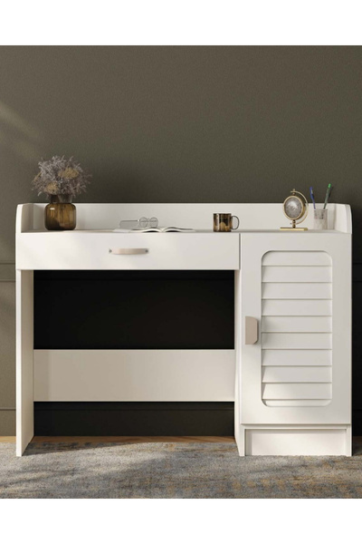 miracool Lavanta Çalışma Masası / Komple MDF / Modern Tasarım