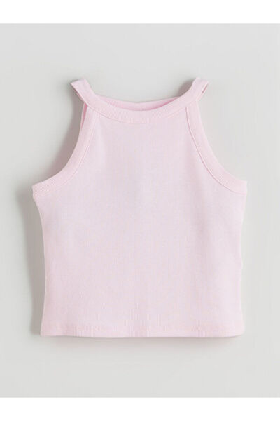 LC Waikiki Esvab • Modern & Distinctive Halter Roba Collar Girls' Tank Top